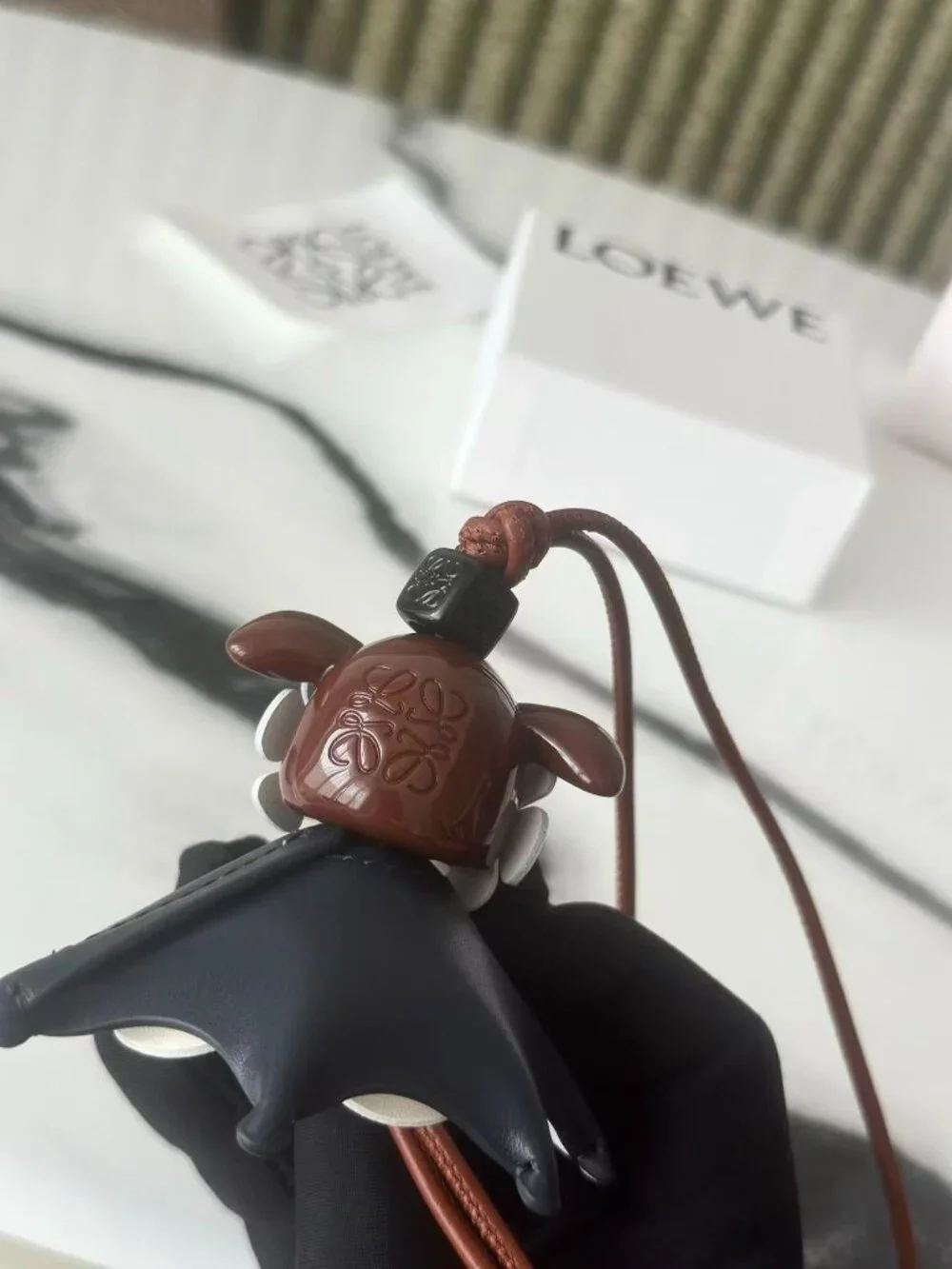 Loewe Cartoon Figure Bag Charm